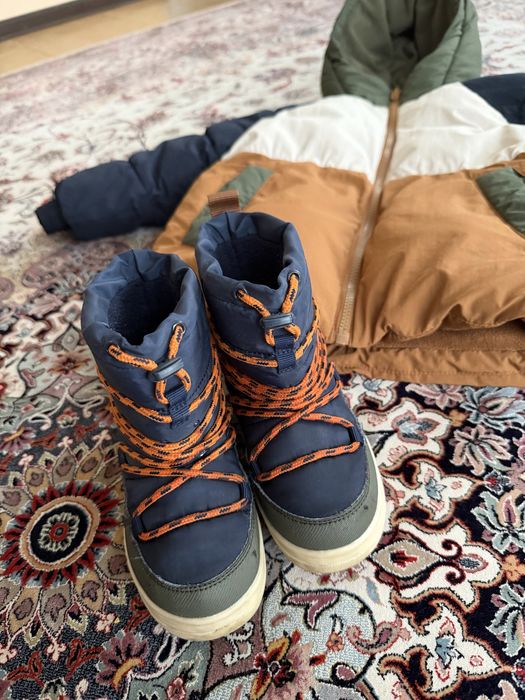 Куртка zara 104, сапожки next 28