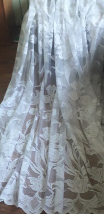 2 firany żakardowe  gęste (1 szt. -25 zł)