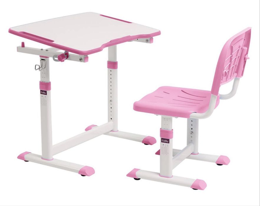 Зростаюча парта; дитячий стіл зі стільчиком