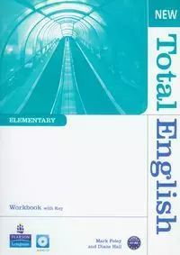 New Total English Elementary Workbook with CD. Longman