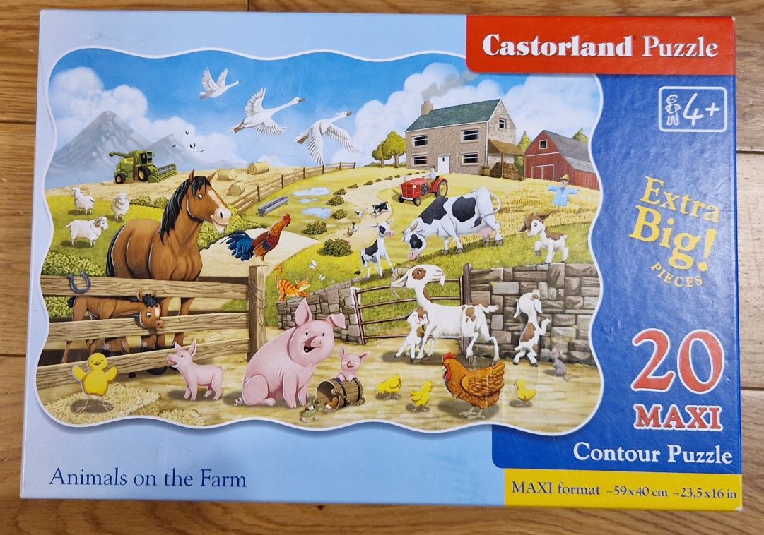 Puzzle 20 + puzzle 12 - zestaw