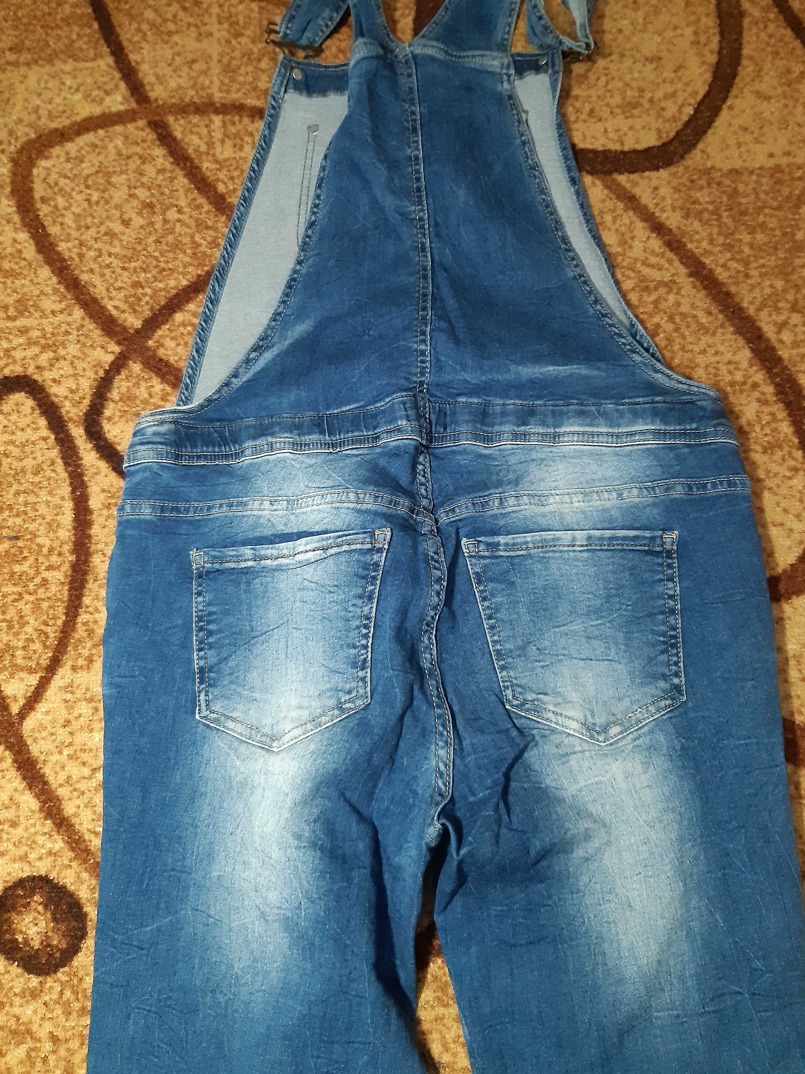 Комбінезон джинсовий для вагітних 40 розмір lc waikiki
