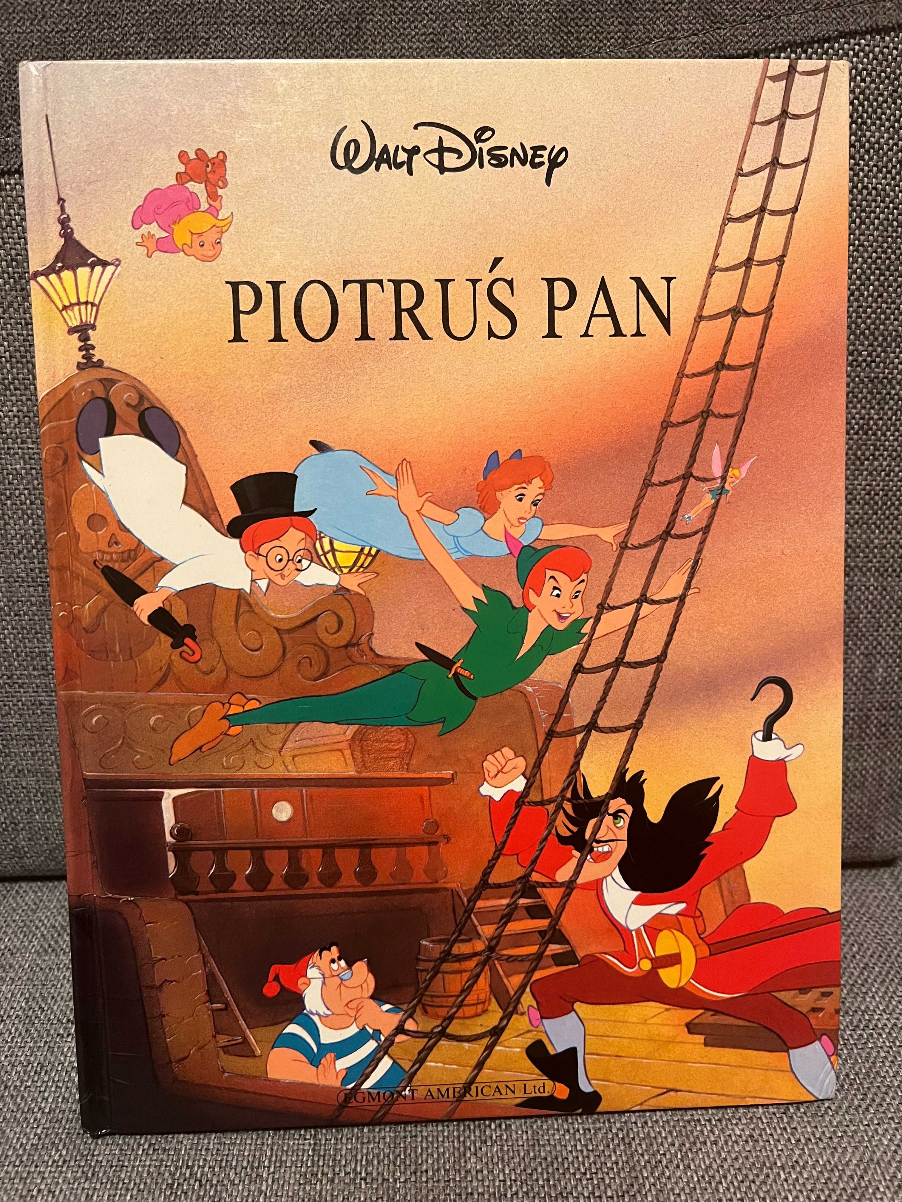 Piotruś Pan itd. ksiąki Disney, American Egmont Ltd. plus Gratisy