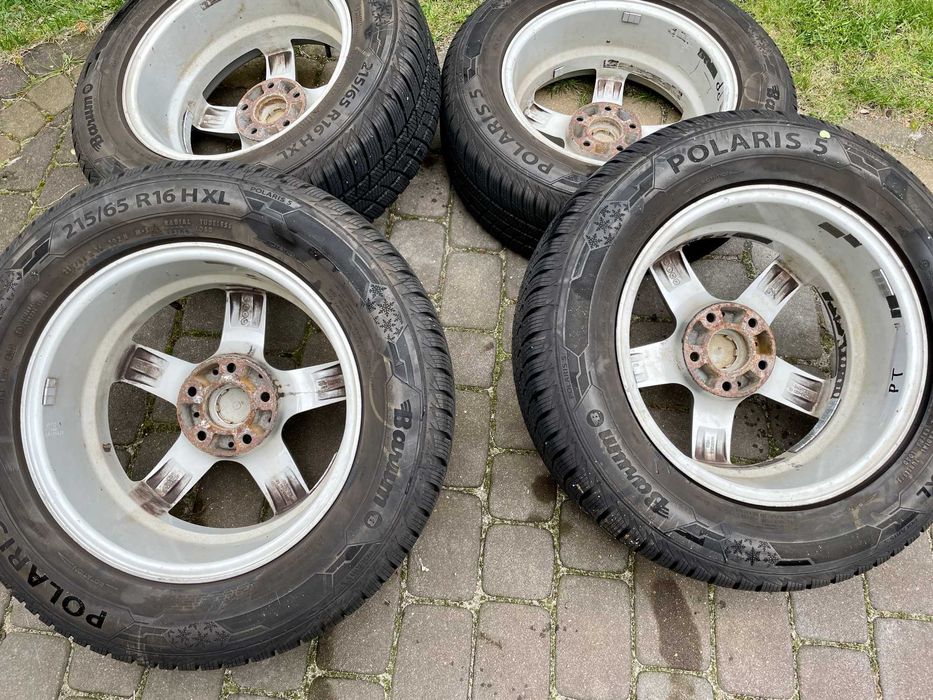 Koła alufelgi 16"; BARUM Polaris 5 215/65/R16;  bieżnik 7,5mm