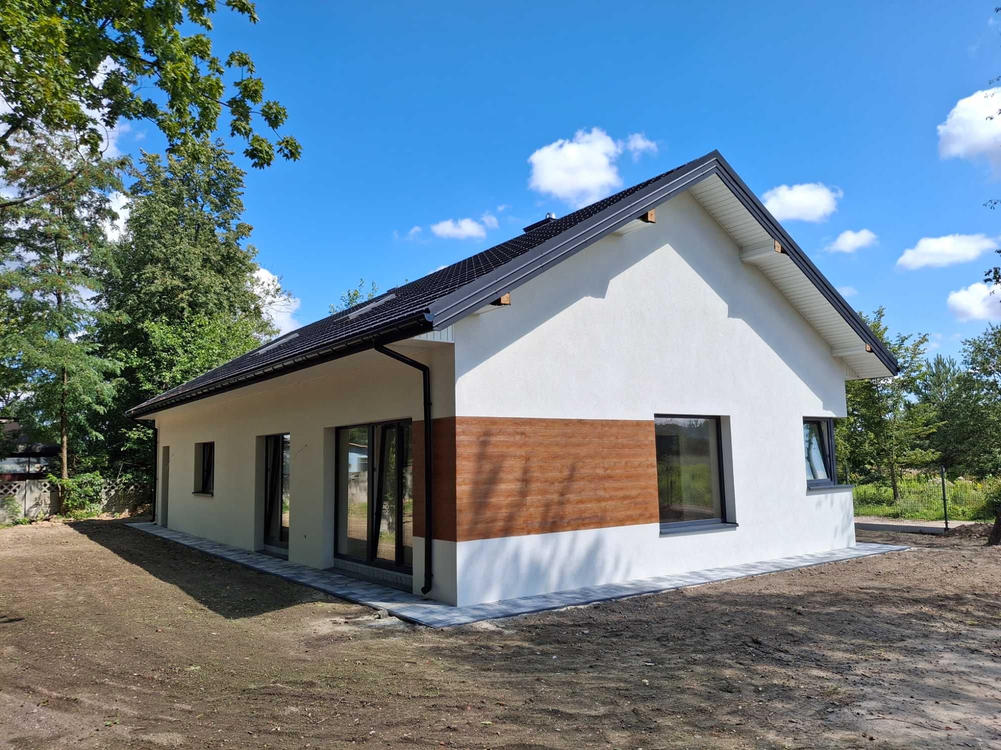 Nowy Dom wolnostojący 167 m z poddaszem 130 m