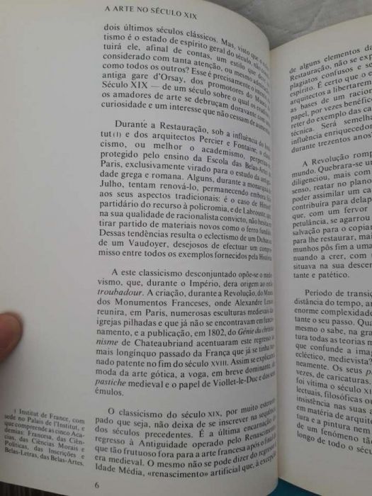 A Arte no Século XIX vol I A Gramática dos Estilos de Yvan Christ