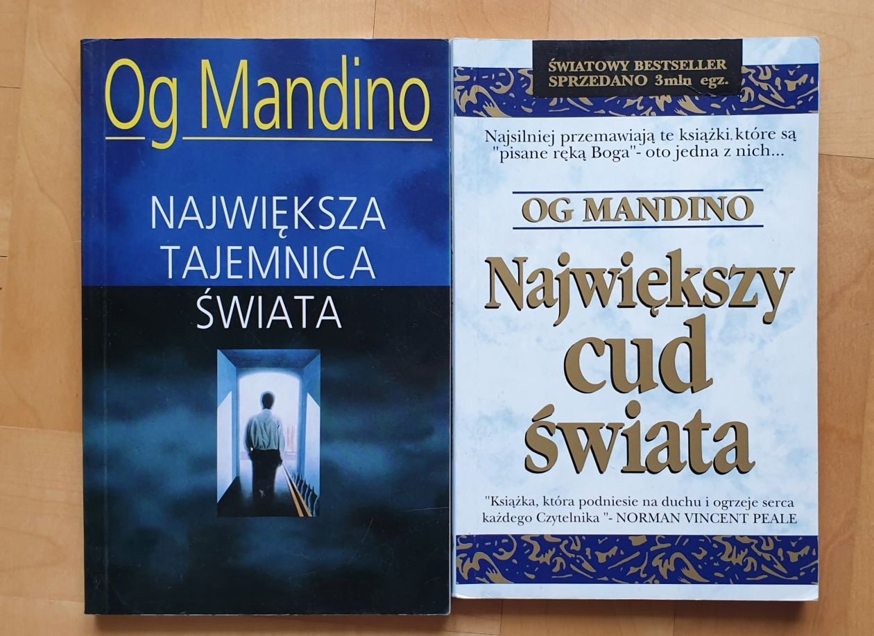 Pakiet dwóch książek autora Og Mandino