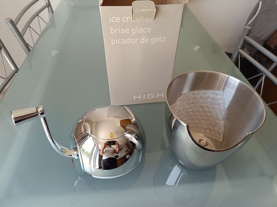 Picador, triturador de gelo.Manual.Novo