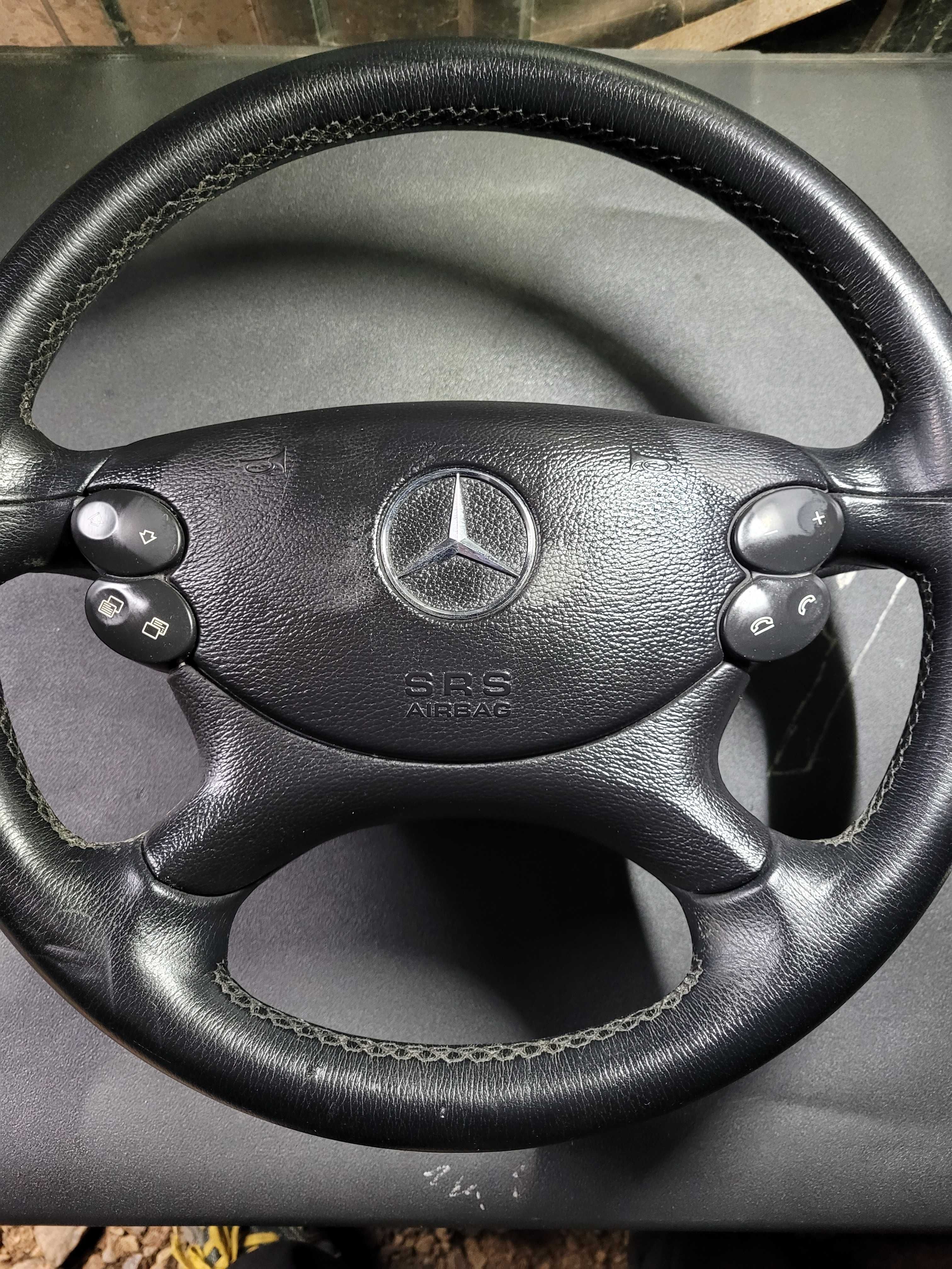 Mercedes CLK w209 kierownica z łopatkami