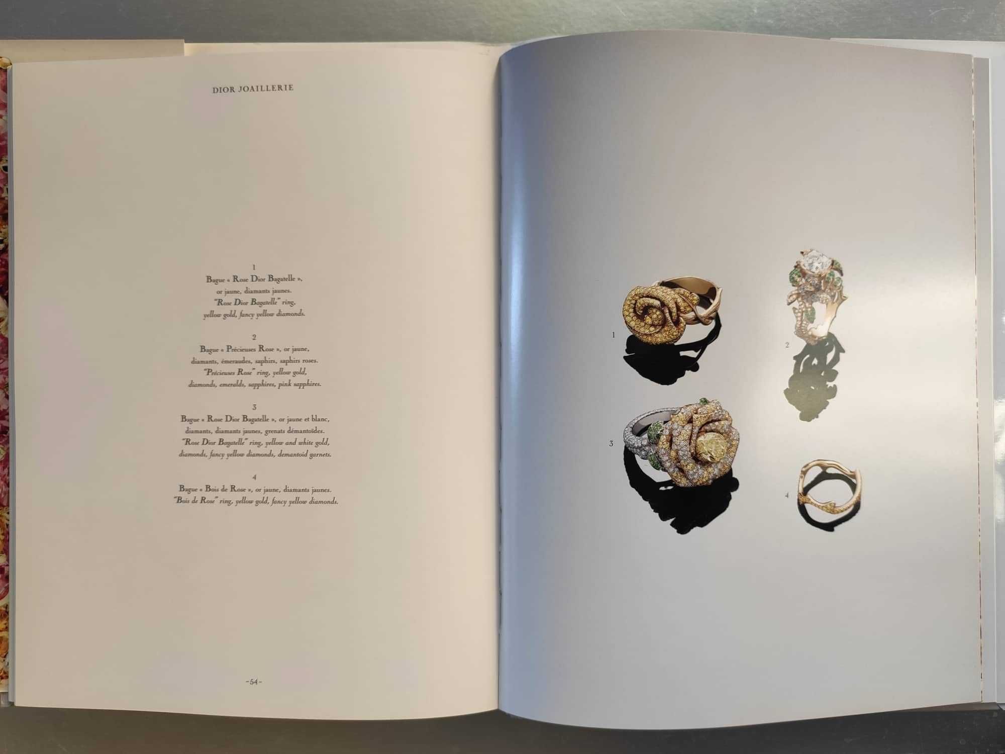 Каталог  "Dior Joaillerie"  by Christian Dior Couture, Paris, 2013