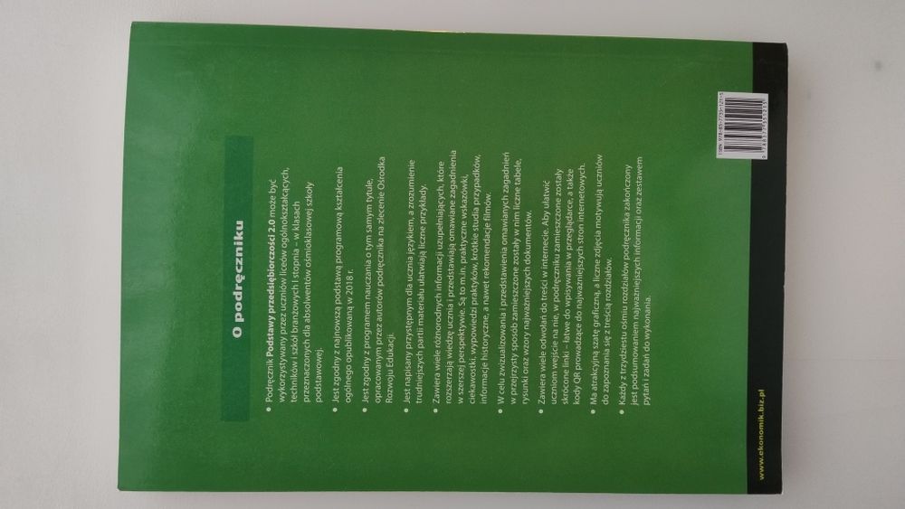 Podstawy przedsiębiorczości 2.0 podręcznik