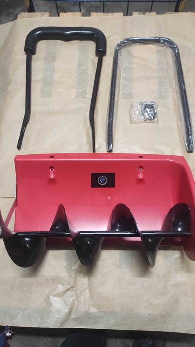 Łopata Zgarniacz Pług z Wirnikiem do Śniegu Śnieg Snow Plow