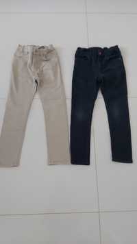 Spodnie jeansowe H&m r.122