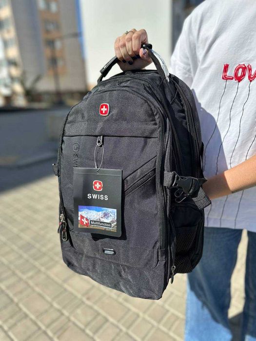 Шкільний РЮКЗАК водонепроникний! Великий ПОРТФЕЛЬ + дощовик. СУМКА.