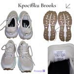 Жіночі кросівки brooks, модельні 39 розмір, 37 слонової кістк