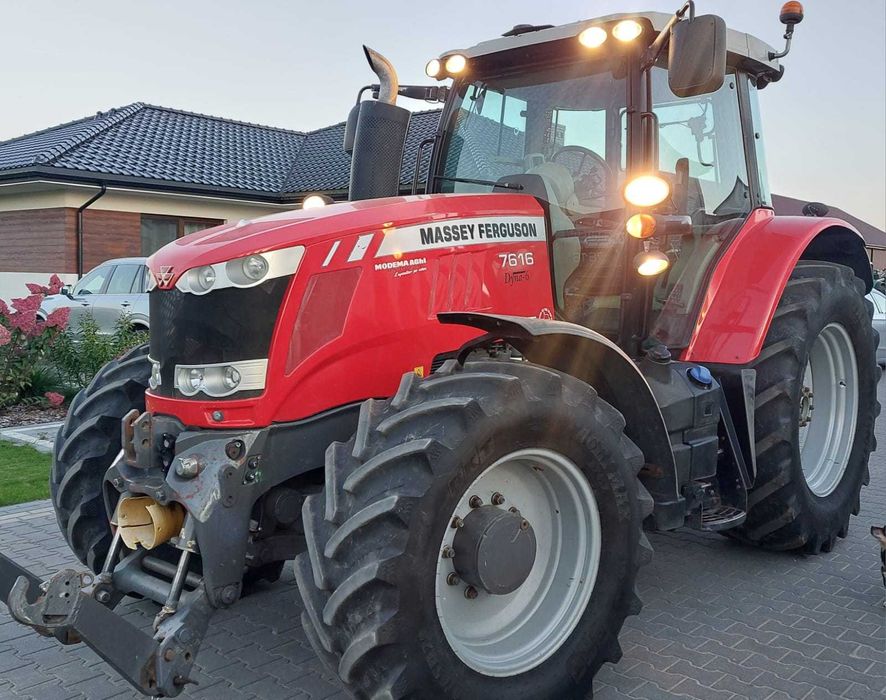 Massey Ferguson 7616 dyna6  2014 rok Bogata Wersja TUZ WOM Amortyzacja