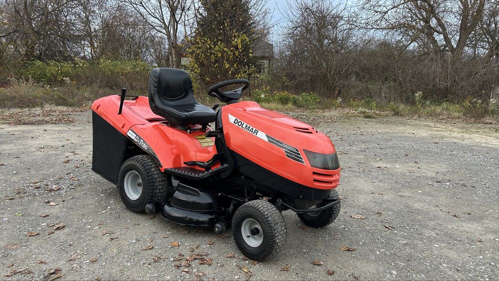 Kosiarka traktorek z koszem