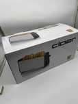 Cloer 3810 toster z długim otworem, 880 W na 2 kromki tostowe