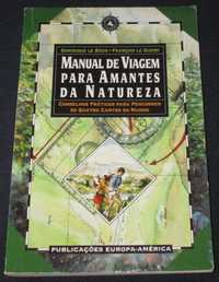 Livro Manual de Viagem para Amantes da Natureza