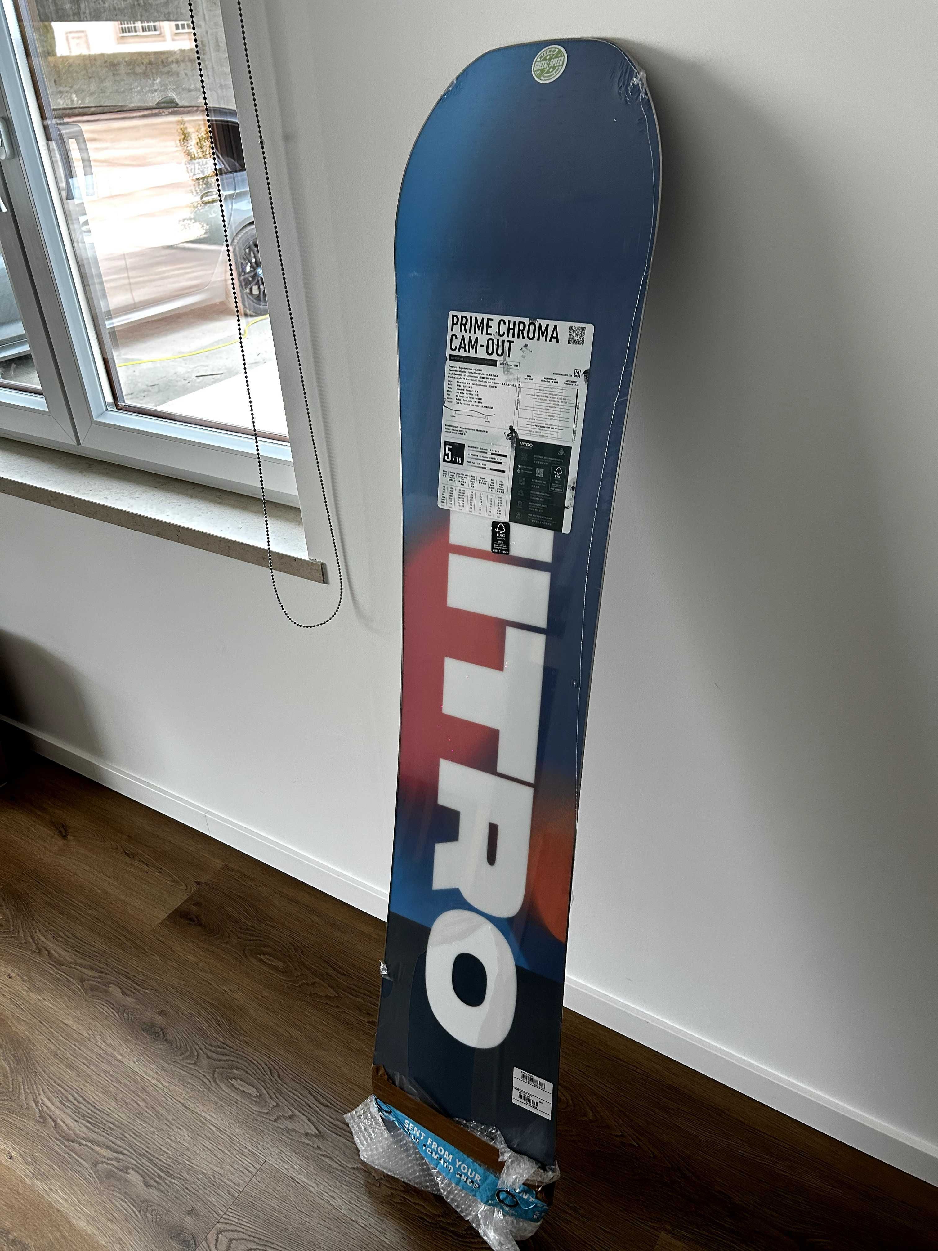 Prancha Snowboard - Nitro 2025 Prime Chroma Cam-Out