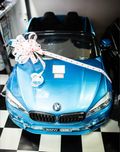 Auto Na Akumulator BMW X6M Niebieskie Lakierowane