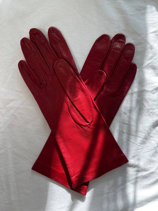 Продам перчатки женские, кожа, р. 6.5