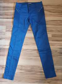 Niebieskie turkusowe spodnie Orsay 36