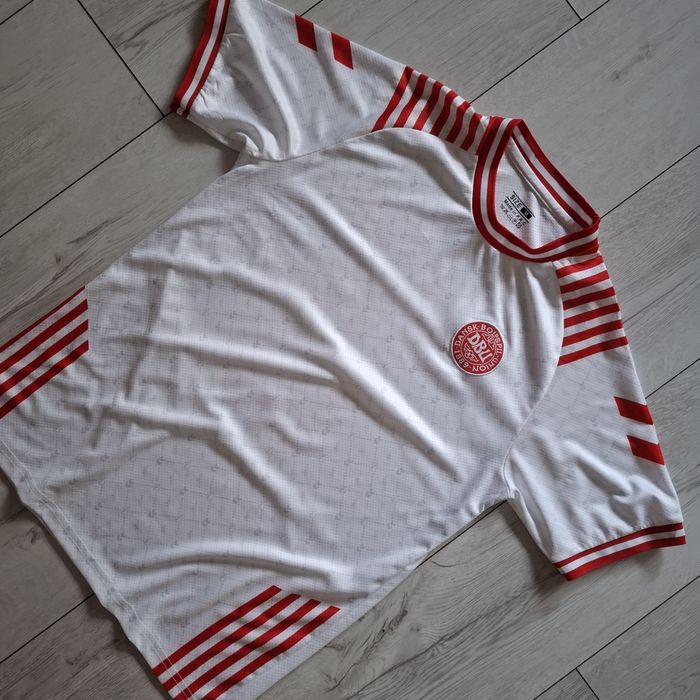 Koszulka Dania DBU Eriksen 10 M L męska piłka reprezentacja football