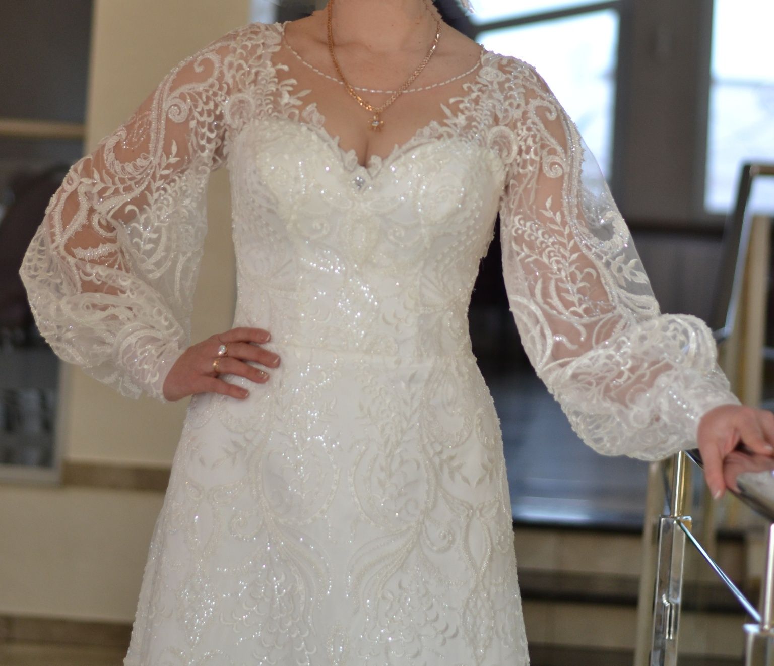 Вишукане весільне плаття