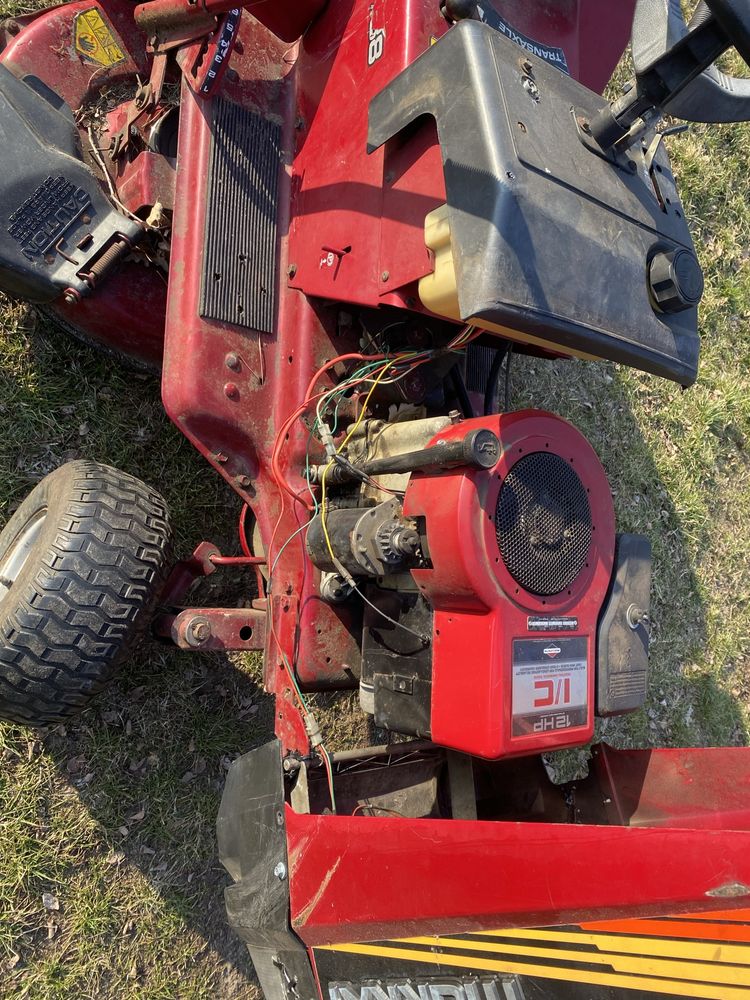 Kosiarka traktorek murray silnik briggs 12.5hp zamiana