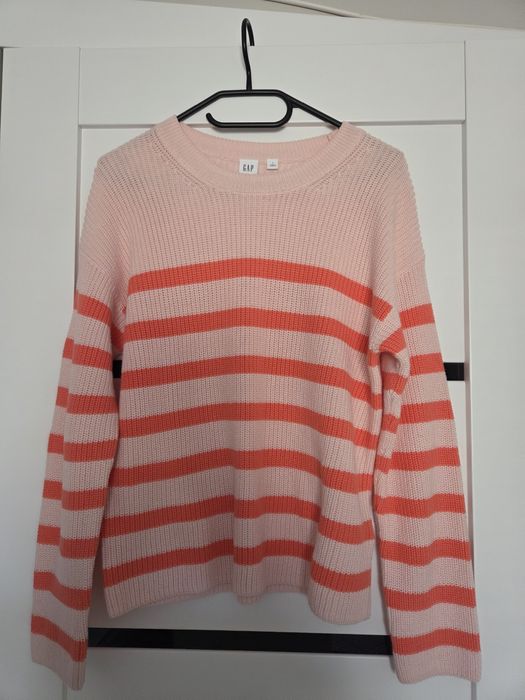 Nowy sweterek w paski 100% bawełna