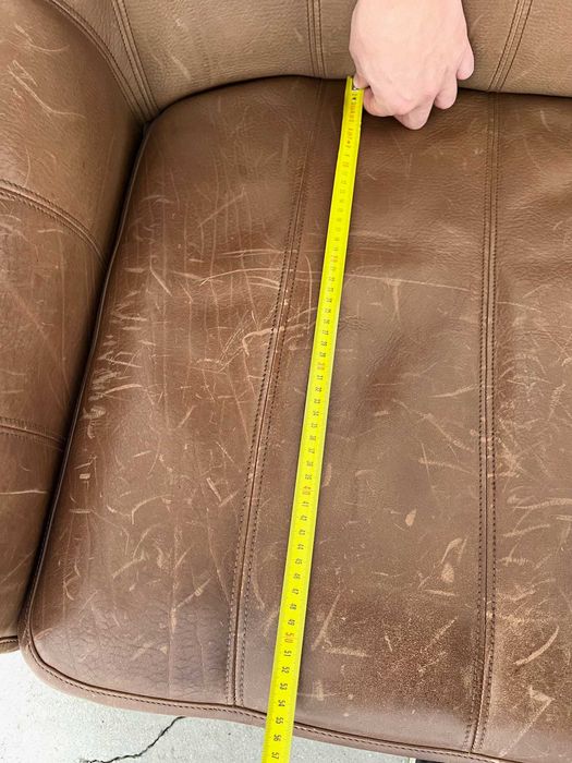 Sofa De Sede vintage oryginalna trzyosobowa
