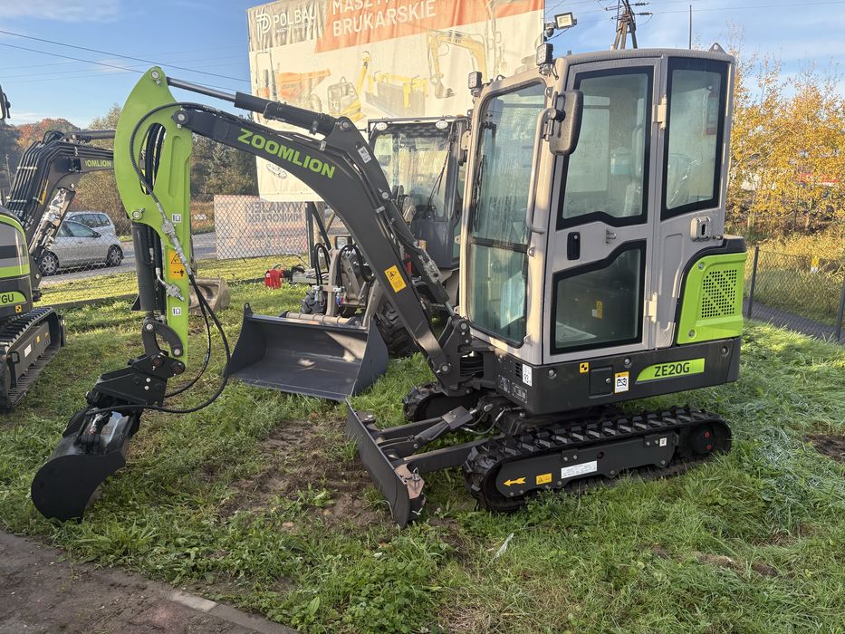 Minikoparka gąsienicowa Zoomlion ZE20G KLIMA LEASING