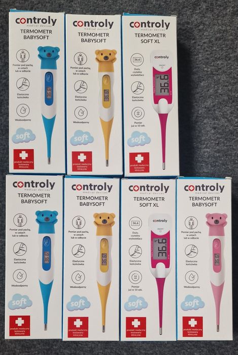 Termometr elektryczny dla dziecka, dorosłego.