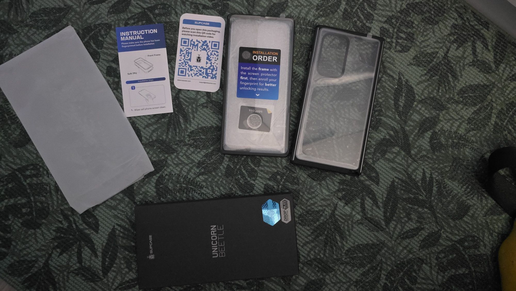 Nowe. Etui pancerne Supcase UB Edge Pro SP Galaxy S22 Ultra 5G, czarne