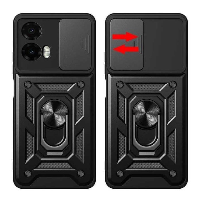 Etui Pancerne do Motorola Moto G35 5G + Szkło Hartowane