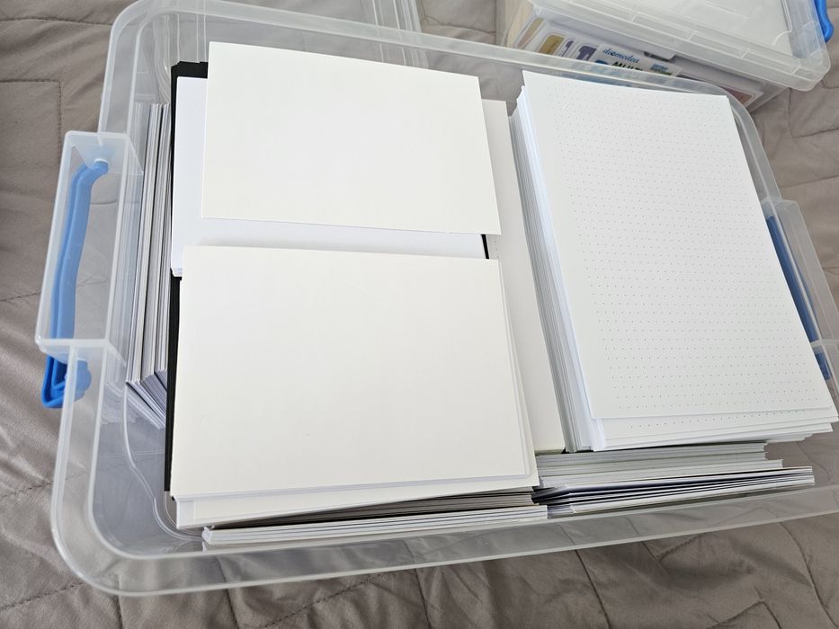 Листи та пружини для блокнотів