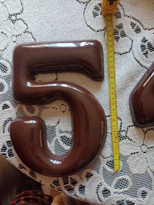 Nowe numery na dom 5 4 54 45 szkliwione