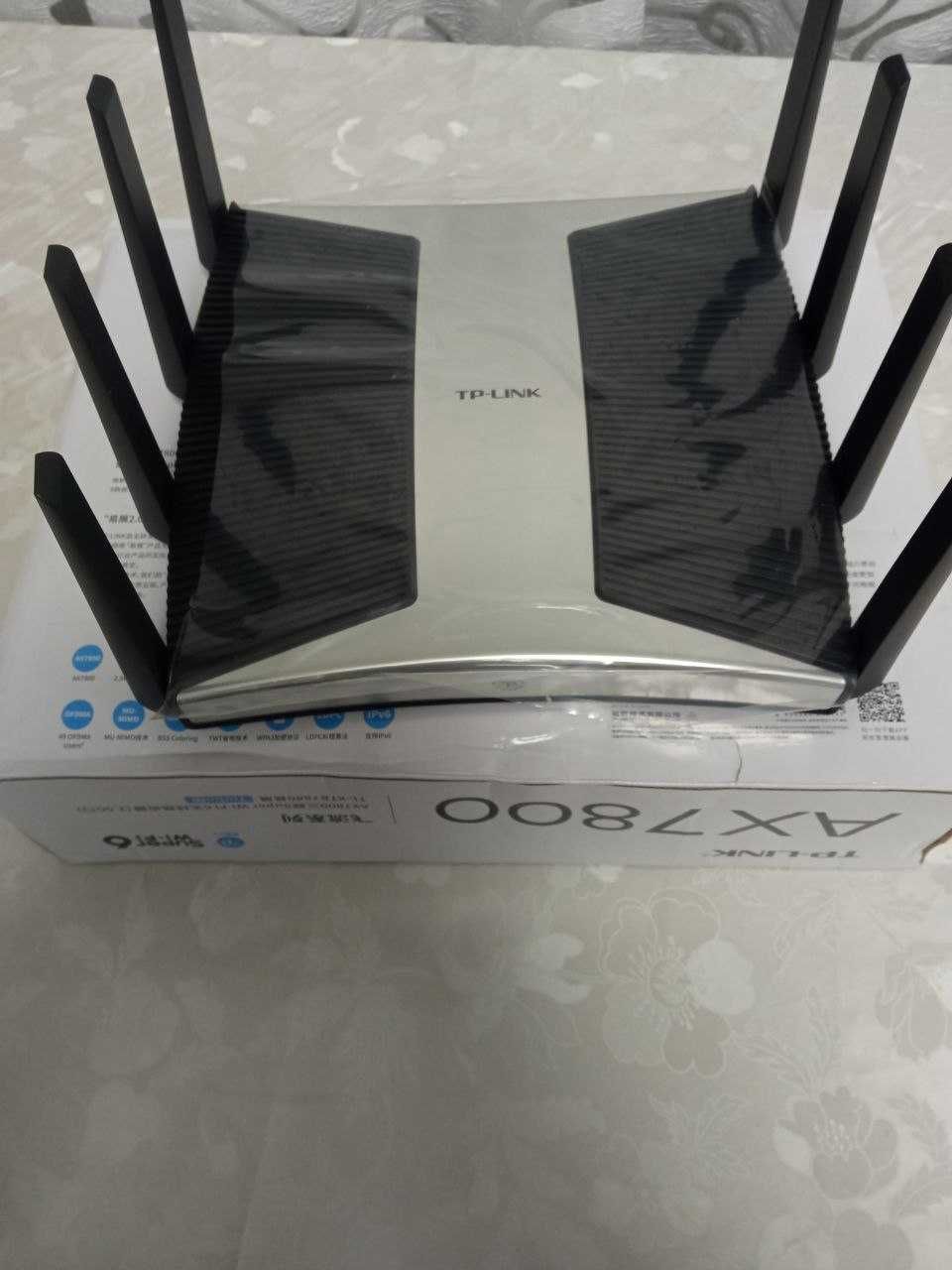 Роутер по ціні Алі TP-LINK AX7800 Wi-Fi 6 2.5G SFP TL-XTR7880