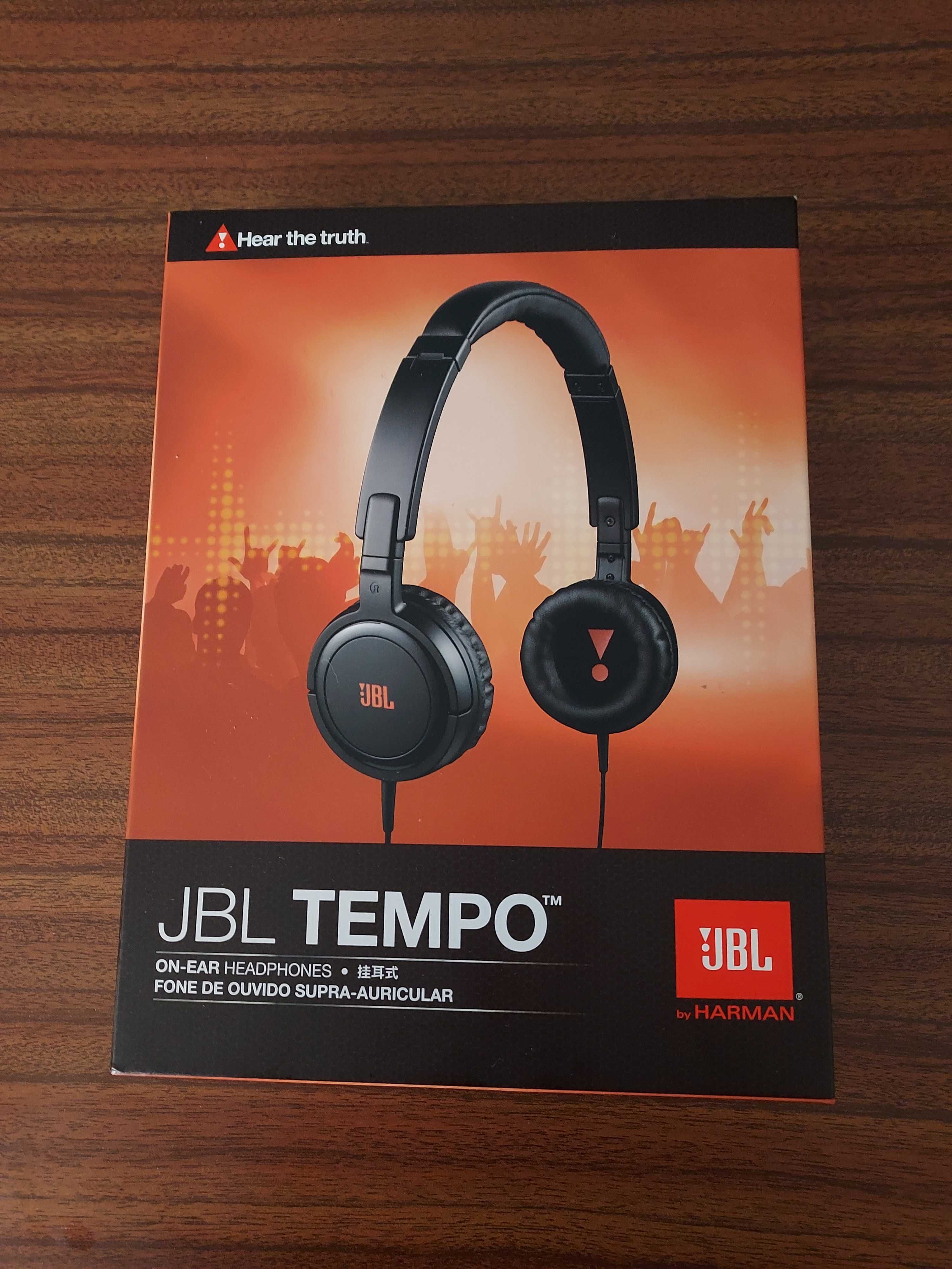 Fones JBL - modelo "Tempo" alto desempenho