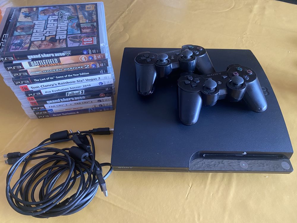 Playstation 3 Slim+2comandos