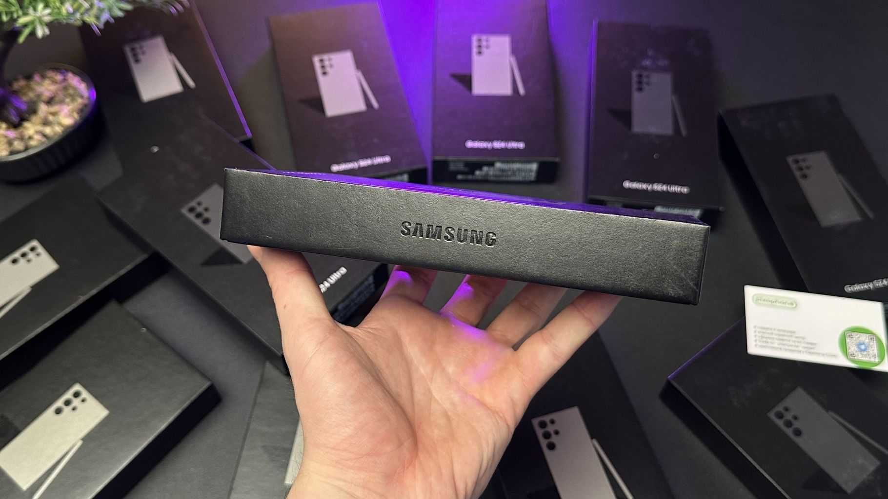 NEW Samsung Galaxy S24 Ultra 12/256GB Titanium Gray/Violet Гарантія