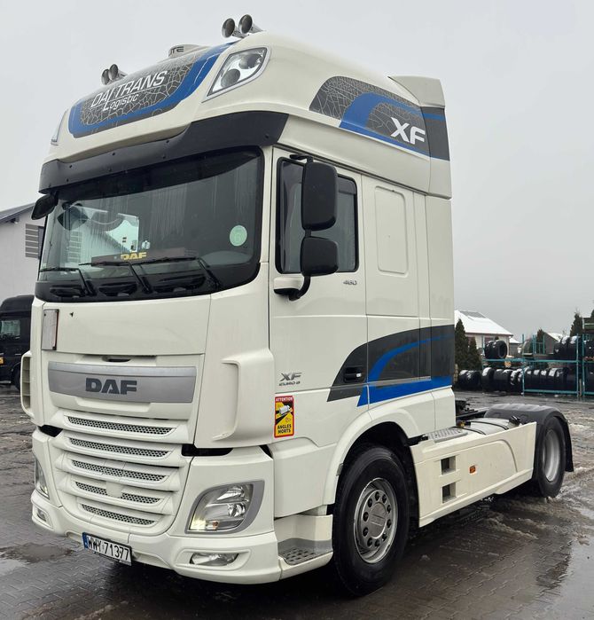 DAF XF460 / 2016r / przebieg 840000km/ przedlift /nowe tacho/2szt.