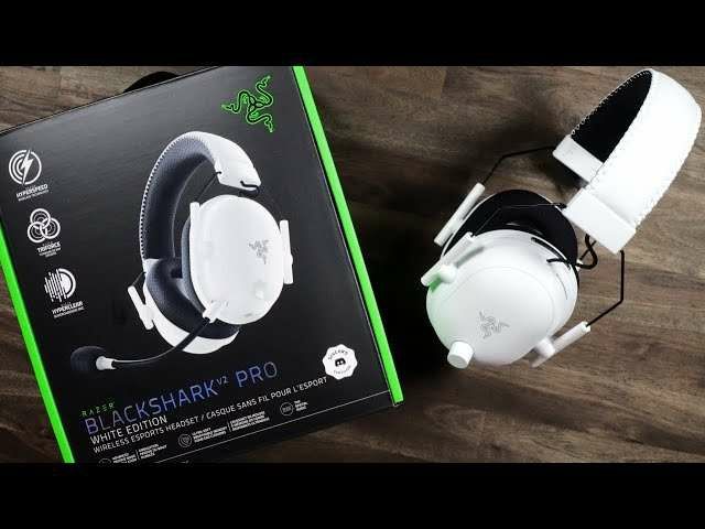 RAZER Blackshark V2 PRO - Brancos Novos - c/ Garantia - Negociável