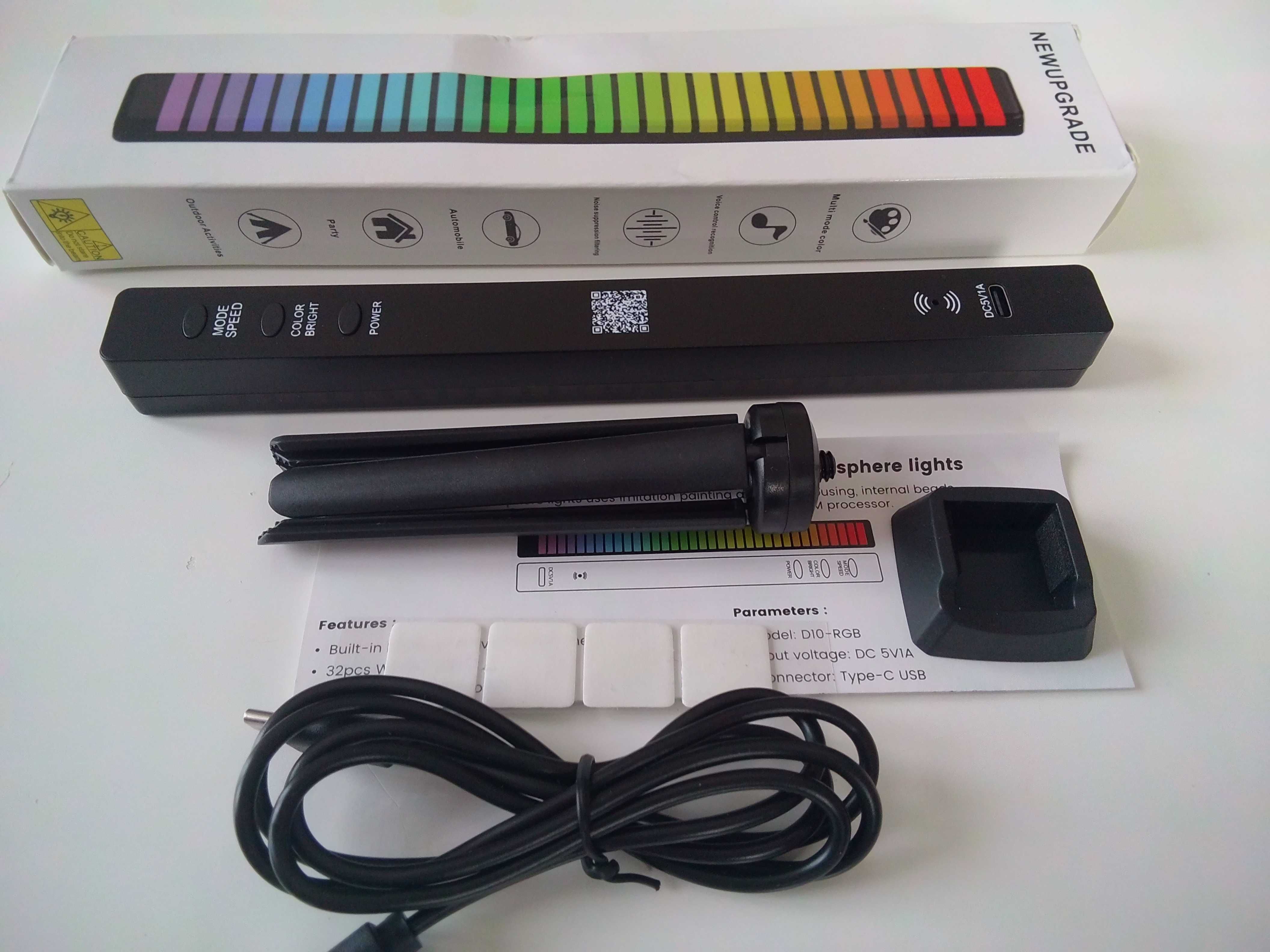 LEDBAR 32 LED RGB - panel, listwa LED sterowana dźwiękiem