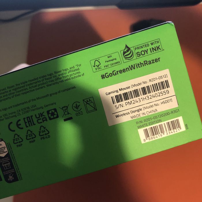 Мышка Razer Viper V3 Pro как новая