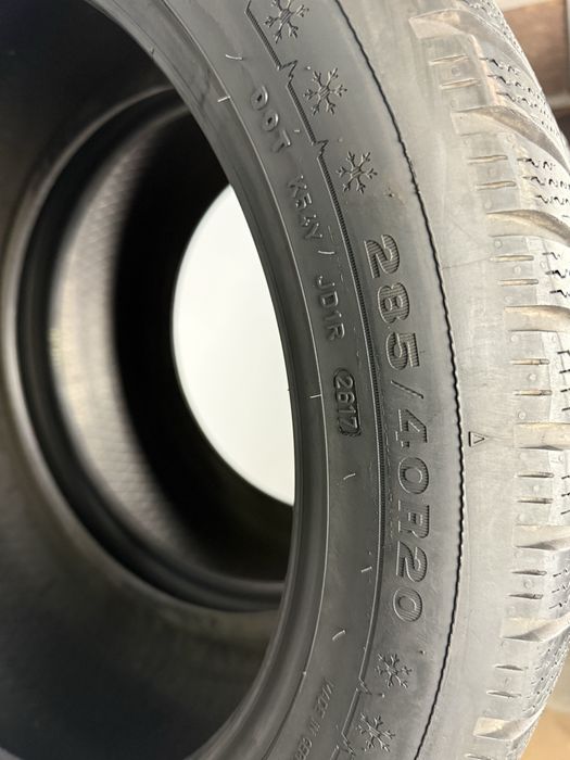 Шини 2шт. R20 285/40 108V Dunlop Winter Sport 2017 6,1мм