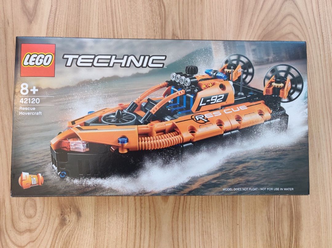 NOWE Lego Technic 42120 poduszkowiec