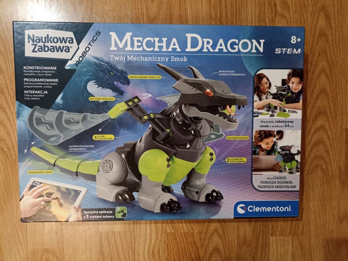 Mechaniczny smok, Mecha Dragon, Clementoni 8+