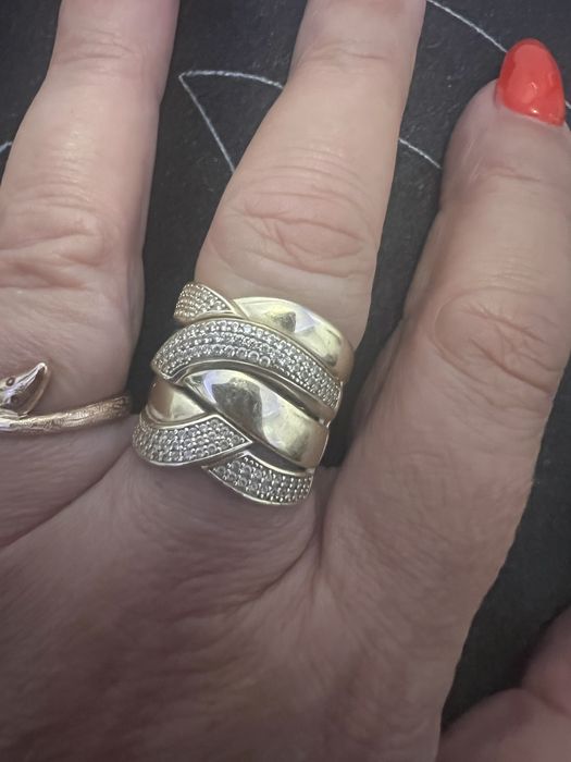 Cudny pierscionek zloto 585